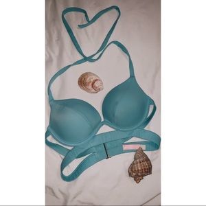 Victoria’s Secret push up turquoise top size B34